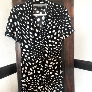 Button down dress nwot